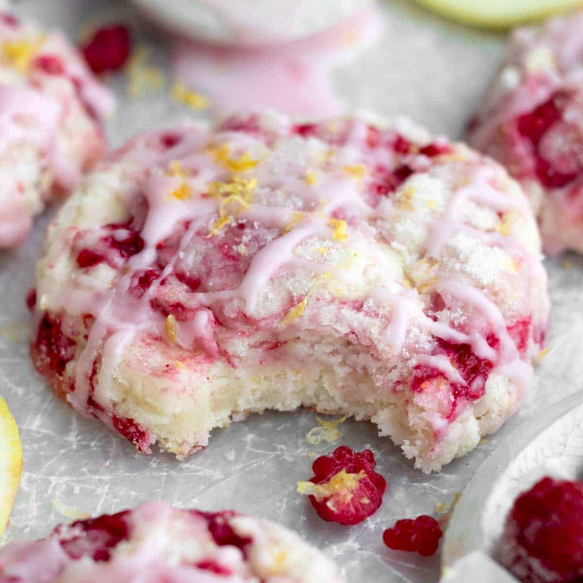 The Raspberry Lemon Cookie