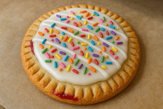 make this in the shape of a cookie